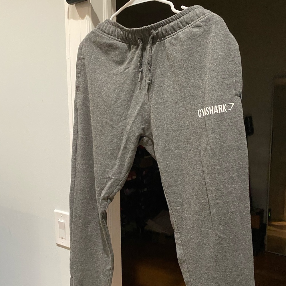 Gymshark taper fit gray pant size medium